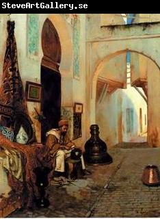 unknow artist Arab or Arabic people and life. Orientalism oil paintings 199